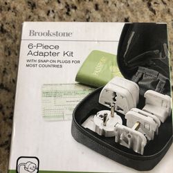Brookstone 6 piece adapter kit