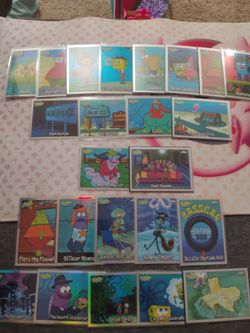 Spongebob Cards (Topps Chrome 2025)
