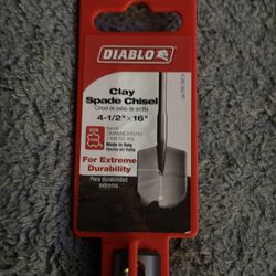 Diablo Clay Spade Chisel 