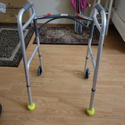Folding Walker With Wheels
