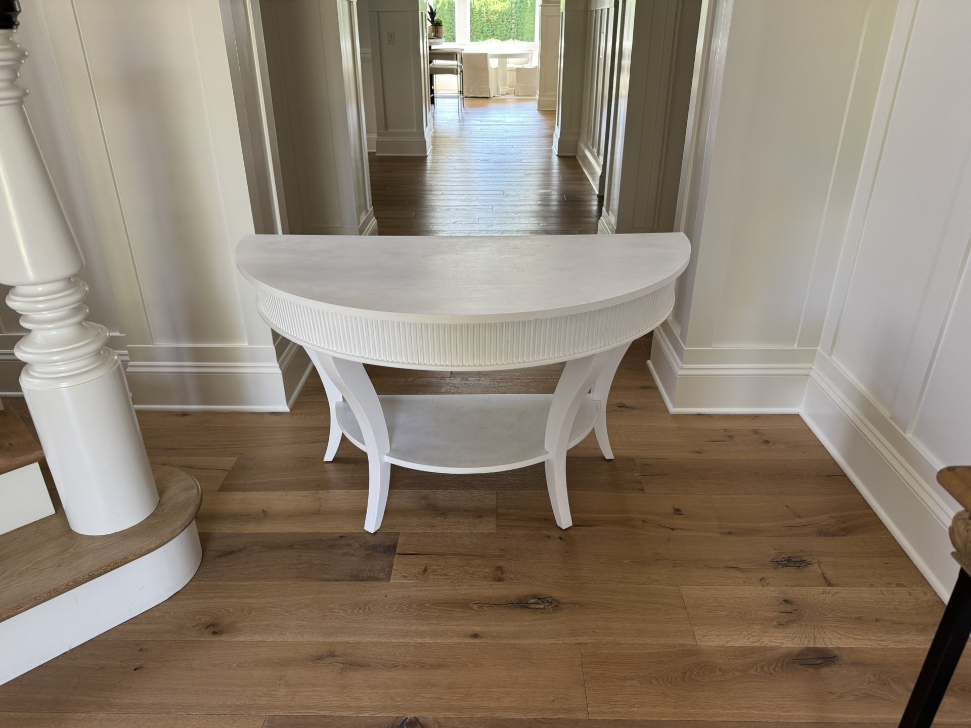 Half Round  Console Table - Restoration Hardware