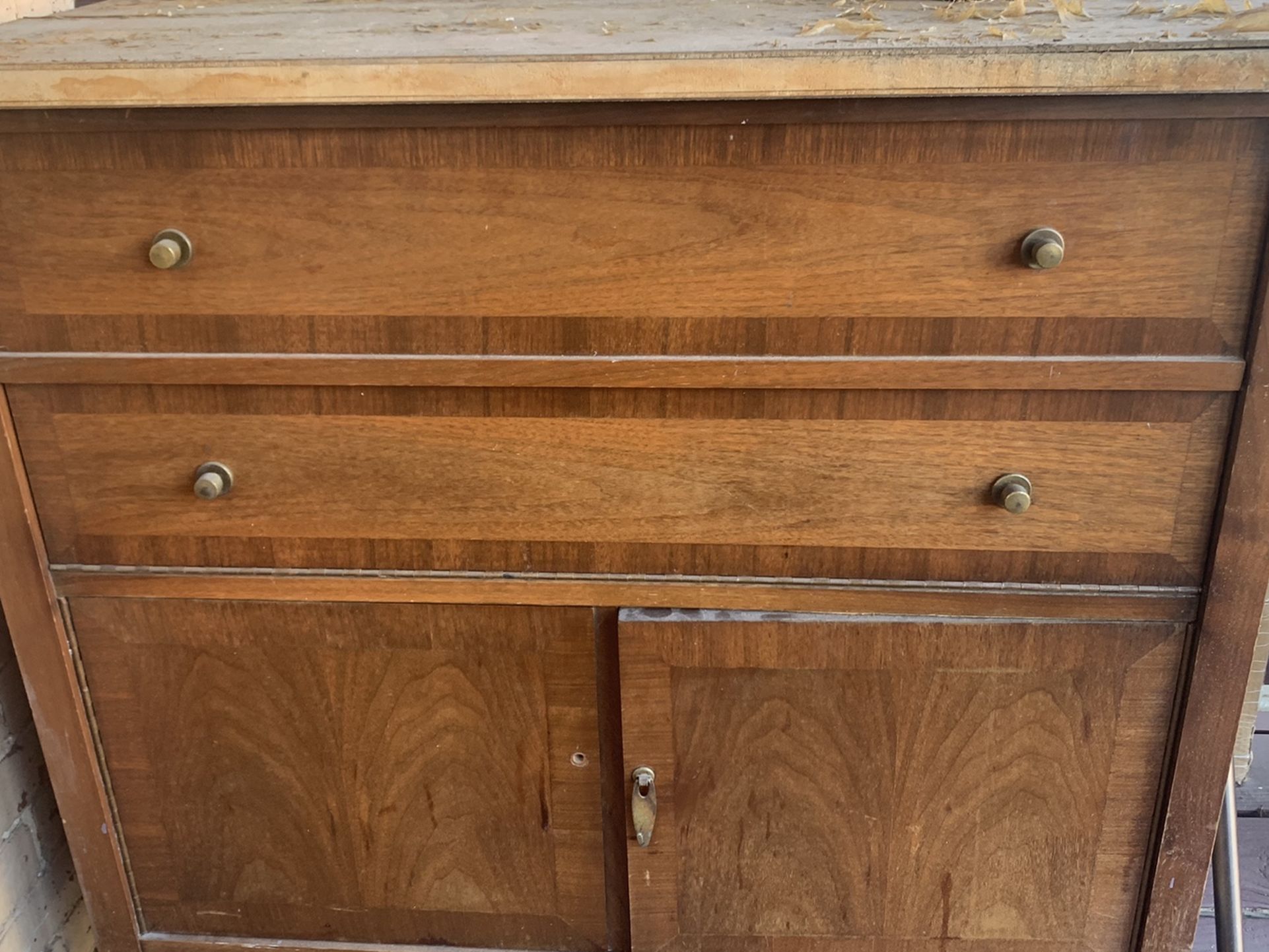 Antique Dresser - Need Of Restoration - FREE