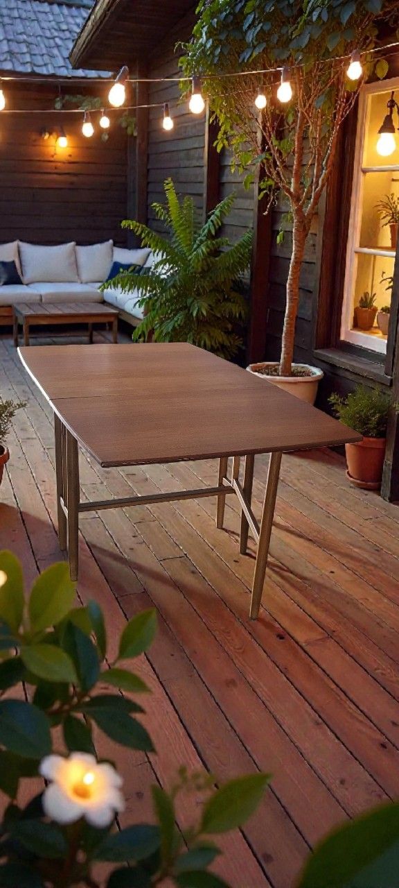   Mid-century modern Stylish, functional Dining Table 