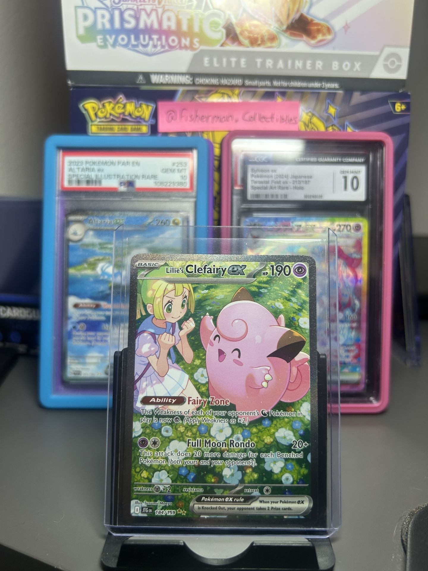 Lillies Clefairy EX (Pokemon Journey Together)