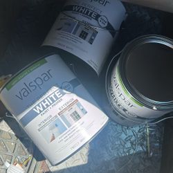 Valspar White Interior Exterior Paint And Primer 