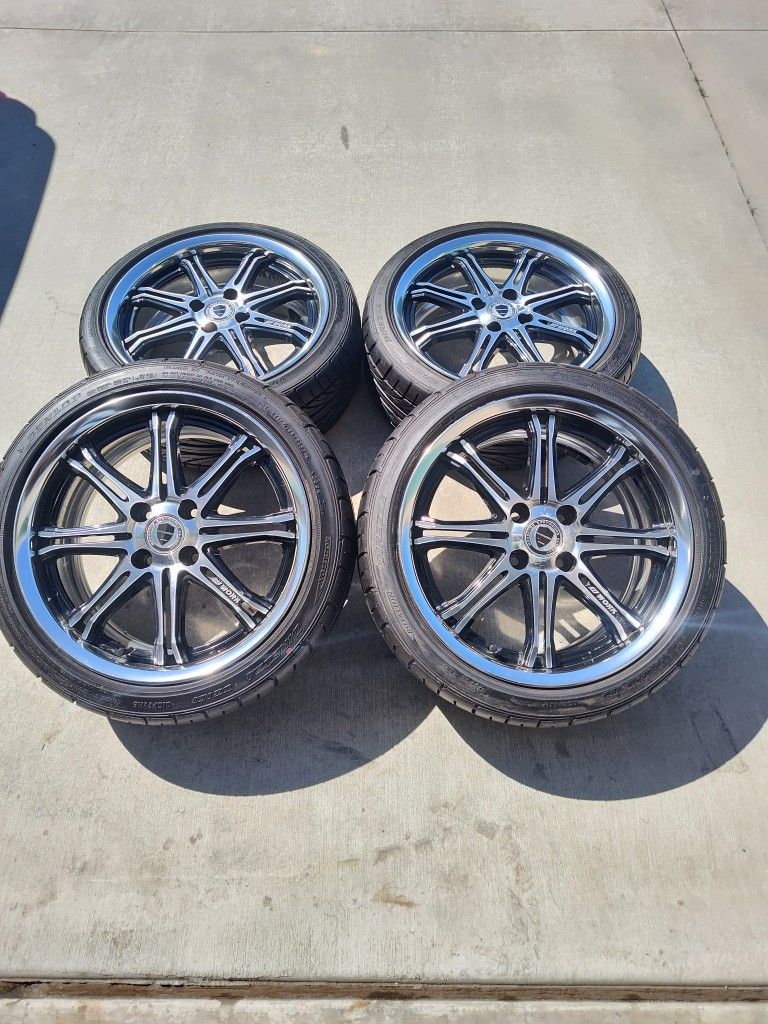 work wheels 16x7+38 wheels 4x100 and 205/40/16 tires