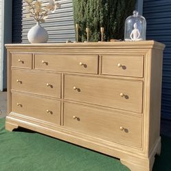 POTTERY BARN INSPIRED SOLID WOOD DRESSER/ NURSERY/ Refinished 