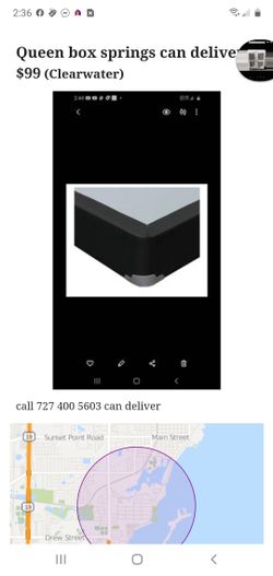 Full box spring can deliver new