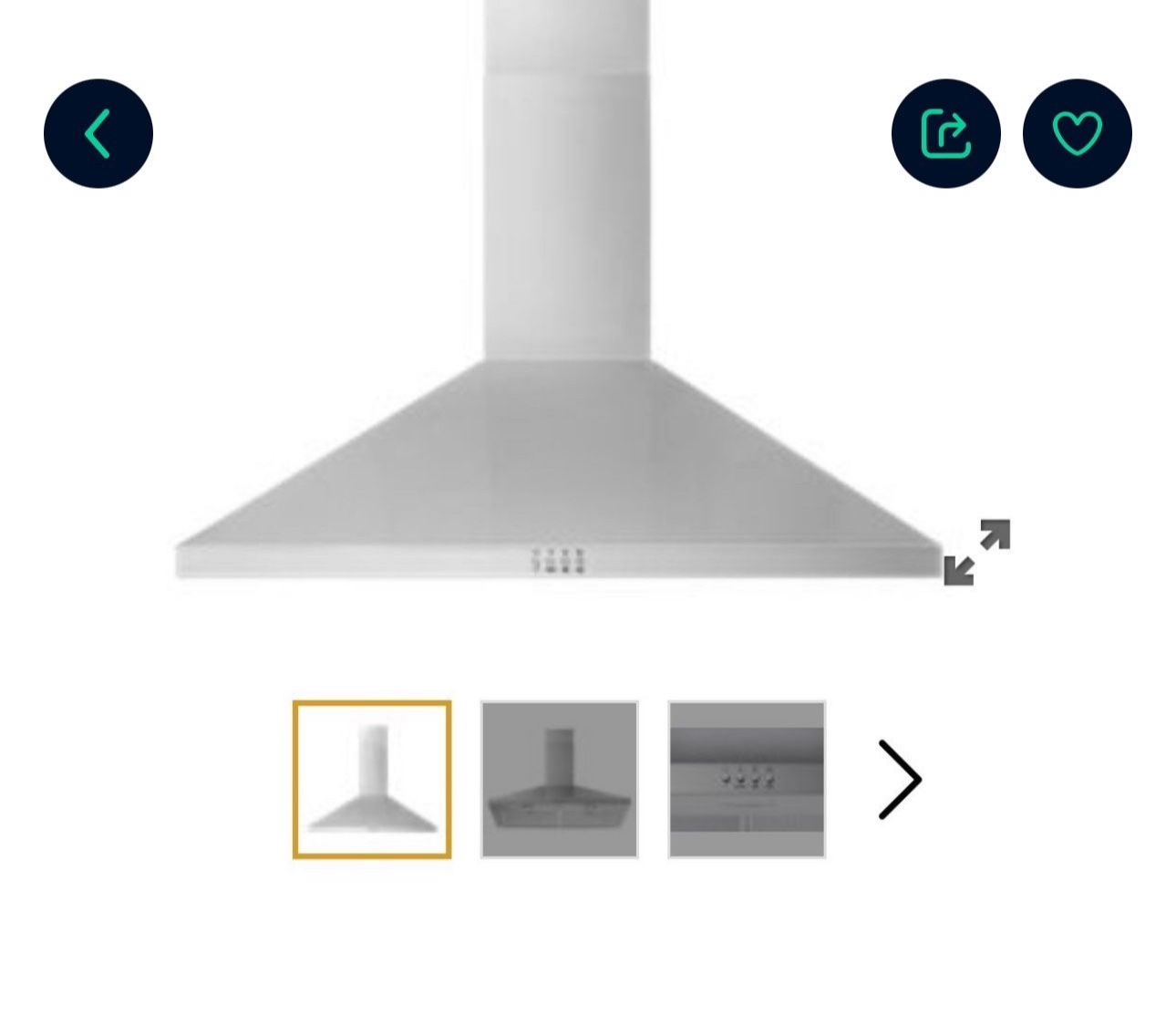 New Whirlpool Kitchen Hood
