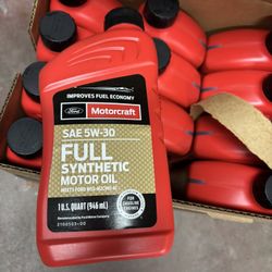 Motorcraft Full Synthetic Oil