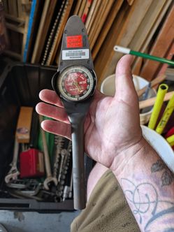 Snap on torque o meter