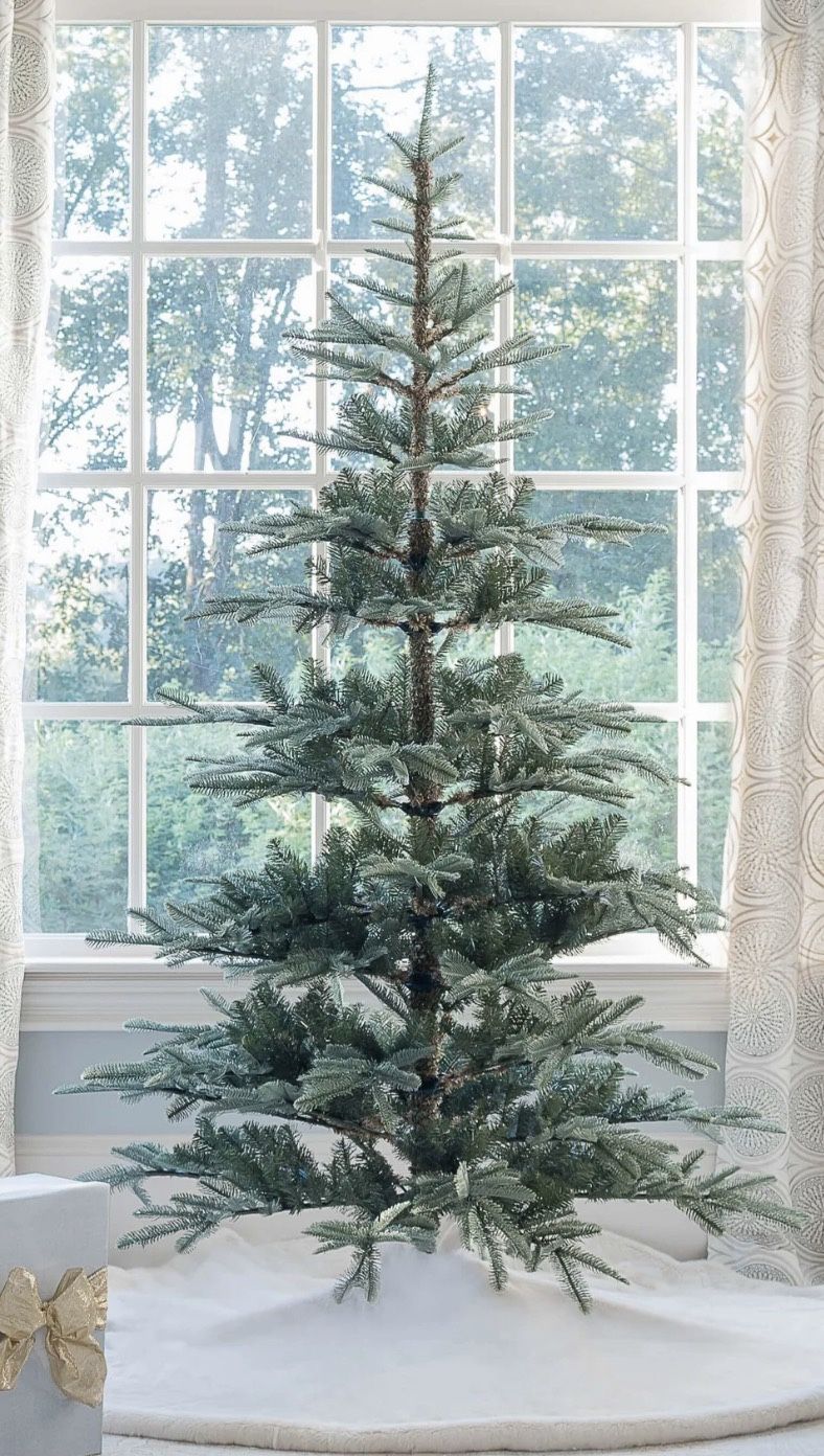 7' King Noble Fir Artificial Christmas Tree Unlit