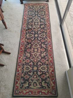 8 Foot Persian Style Runner Rug