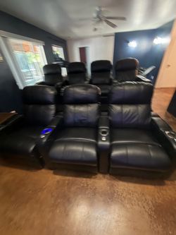 Movie Theater style reclining chairs