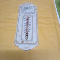Kades Furniture Harrisburg,Pa Antique Tin Advertising Thermometer 
