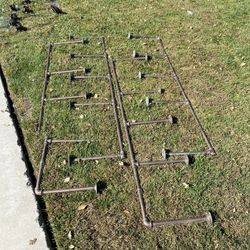 Galvanized Pipe For Shelves 