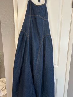 Denim dress