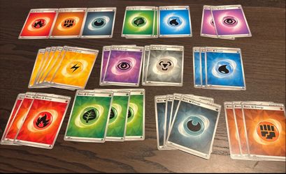 Bulk Pokemon Energy Cards