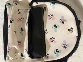 Disney Mickey And Minnie Mouse Allover Pastel Print Mini Backpack