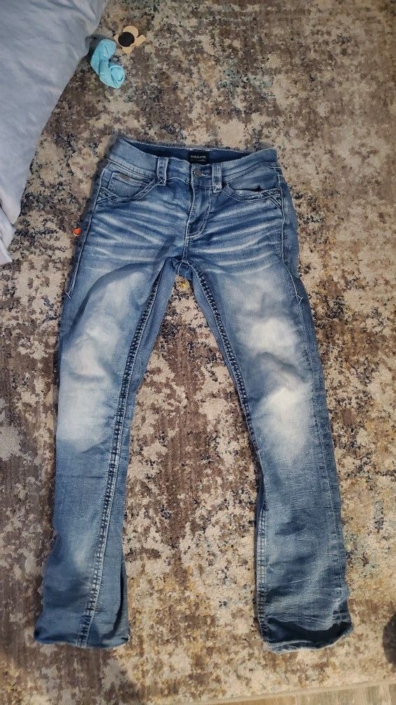 Men's Buckle Jeans