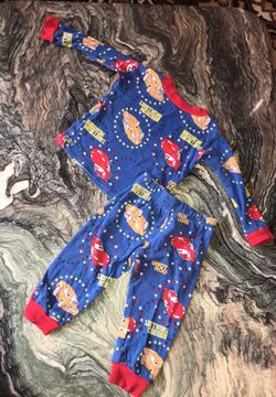24months/2T pajama/outfit Lightning McQueen&Daddy’s Little Man