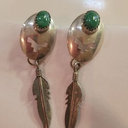 Beautiful Vintage Turquoise Earrings