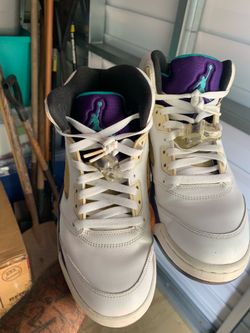 Jordan retro 5s size 8 in men