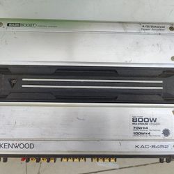 Kenwood KAC-8452 4/3/2 channel power amplifier
