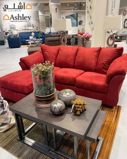 Darcy Salsa Sofa Chaise / Sectional /couch