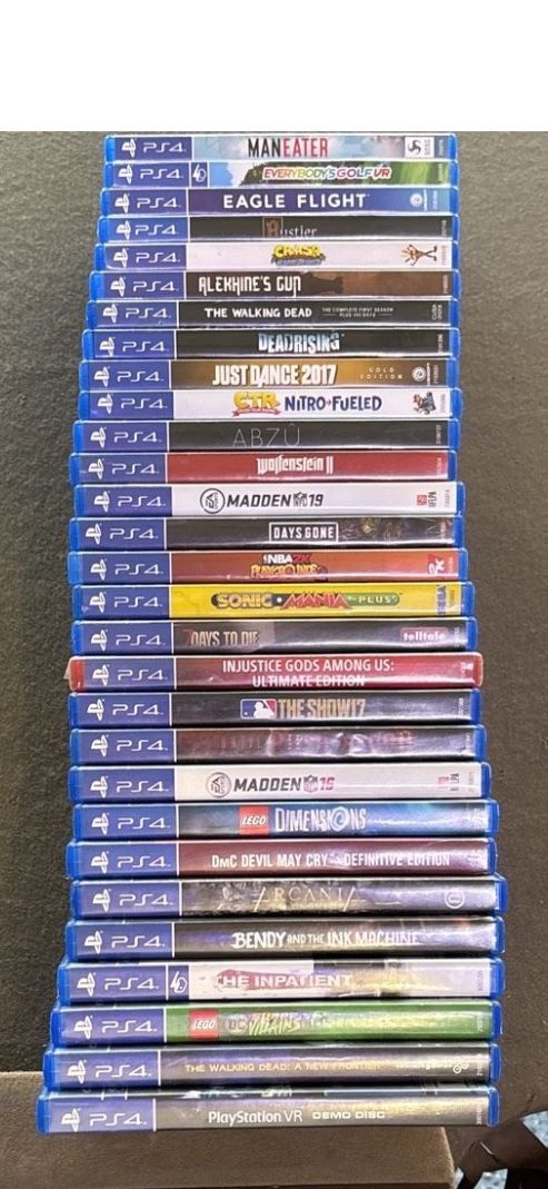 PlayStation four many different games make reasonable offer