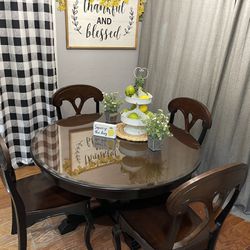 Kitchen Table With 6 Chairs And Insert