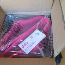 Girls non slip swivel hangers 100 pack