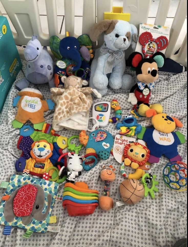 Infant Sensory Toys, Rattles & Stuffed Animals