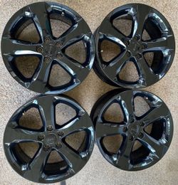 RIMS, 20" JEEP GRAND CHEROKEE 2024 ORIGINAL BLACK BOLT PATTERN 5X127