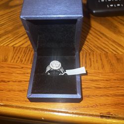 2ct Diamond Engagment/ Wedding Ring 14k White Gold