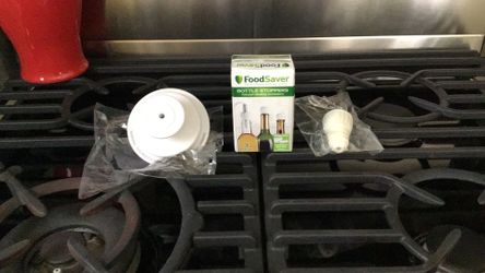 Foodsaver Bottle Stoppers and Canning Lid