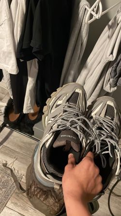 balenciaga tracks grey