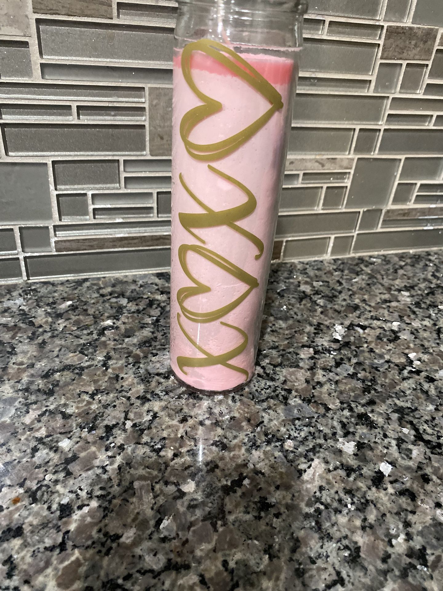 $3 Vday Candle With Name 
