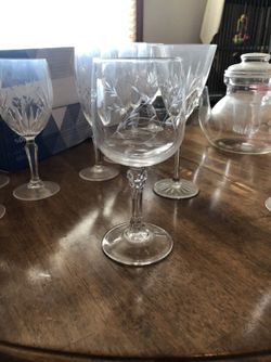 Princess house wine glass