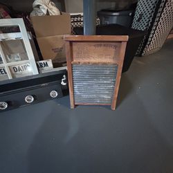 Antique Authentic Washboard 