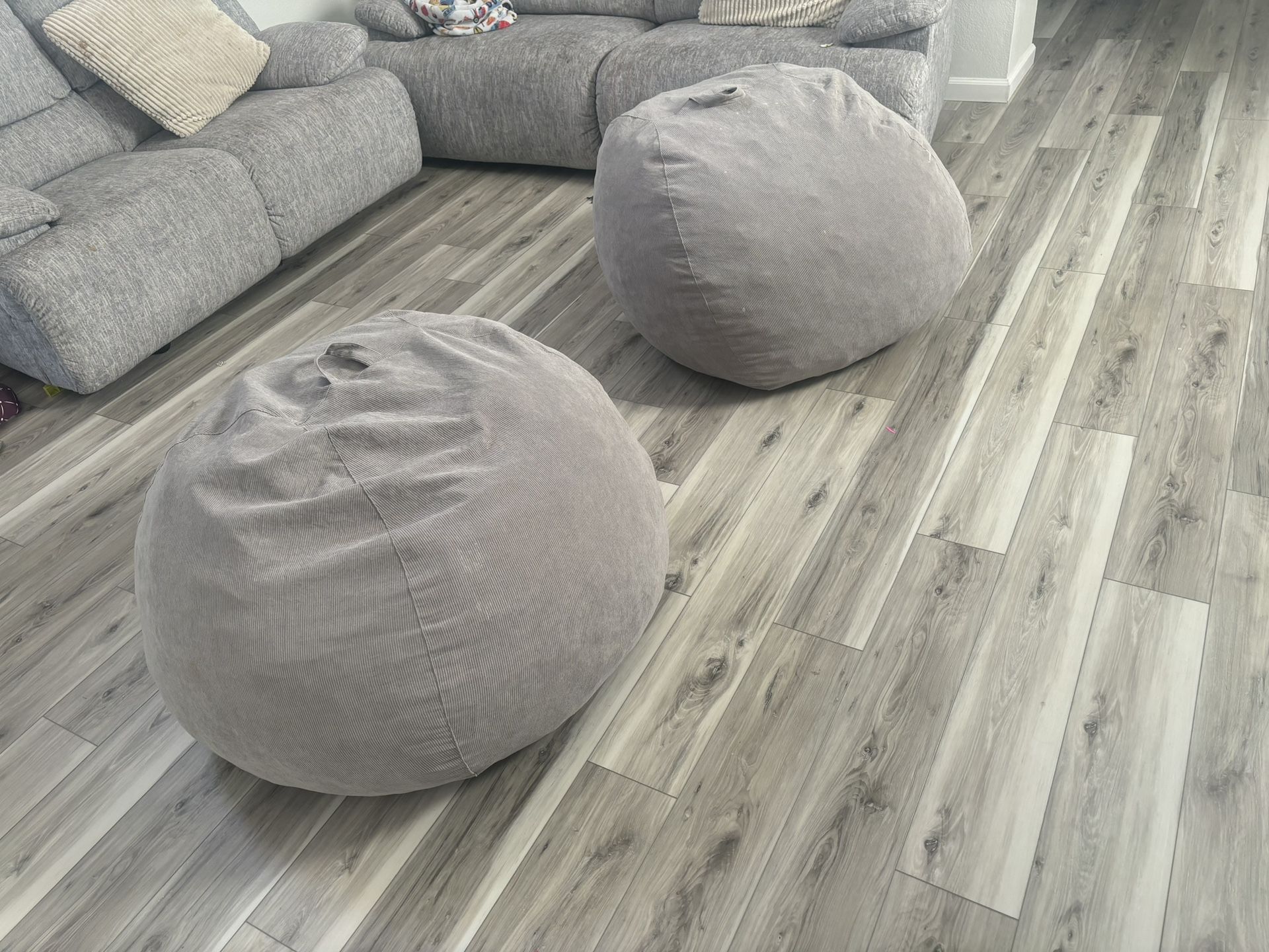 two bean bags