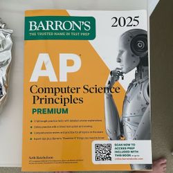 AP Computer Science Principles 2025: Prep Book with 6 Practice Tests 