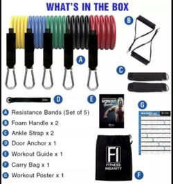 Brand New Resistance Bands
