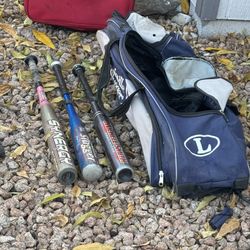 Bats And Bat Bag