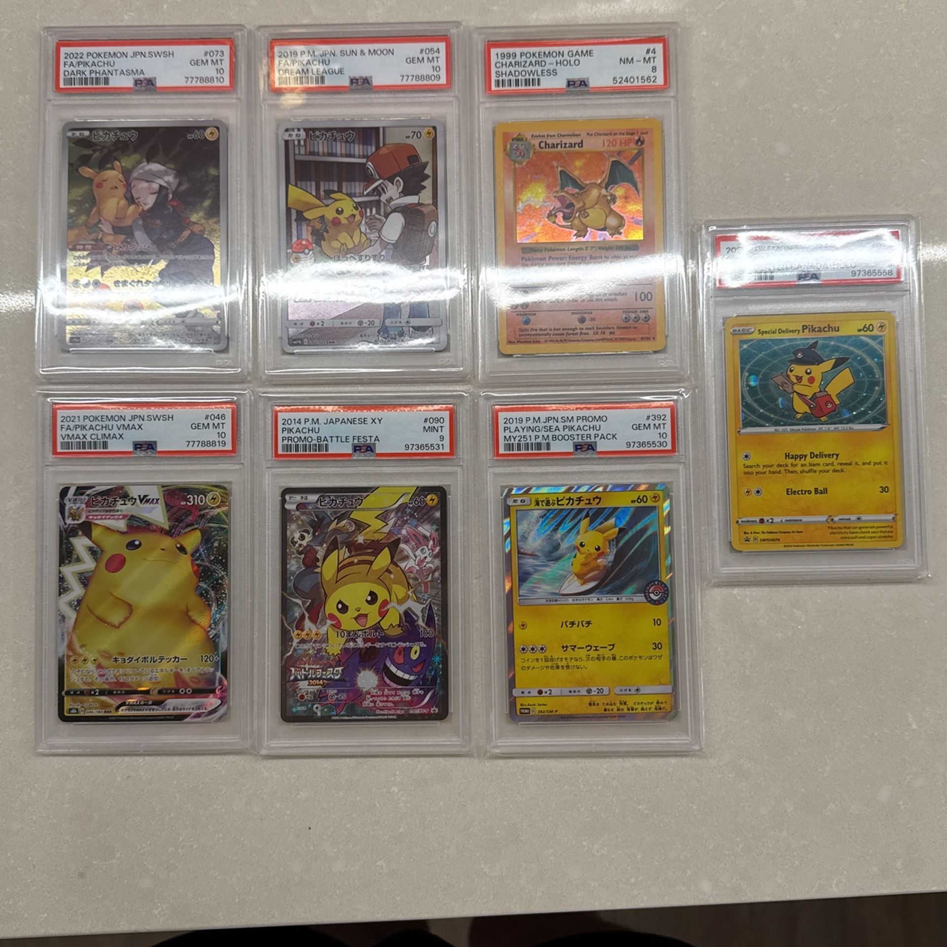 Selling Pokemon PSA Slabs