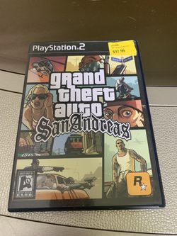 Grand Theft Auto, San Andreas Video Game for the PlayStation