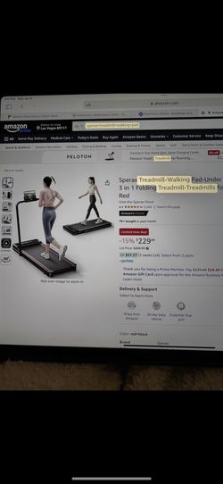 NEW In His Never Opened Treadmill $100