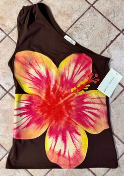 NWT one shoulder blouse