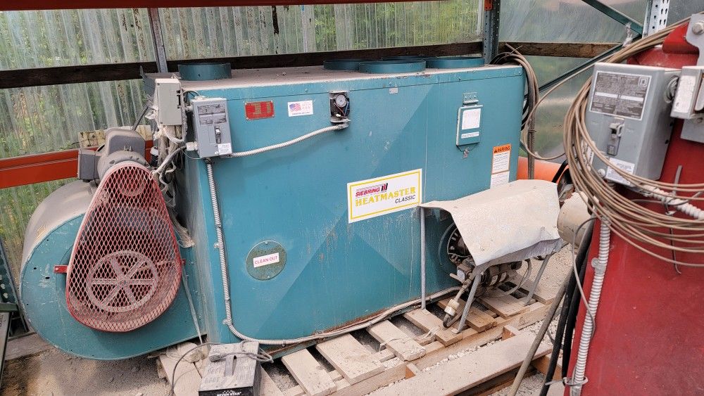 Siebring Heatmaster 400k BTU Oil Furnace Used
