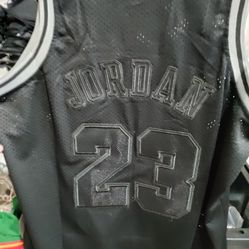 Jordan Blackout Bulls Jerseys New With Tags 100% Stitched